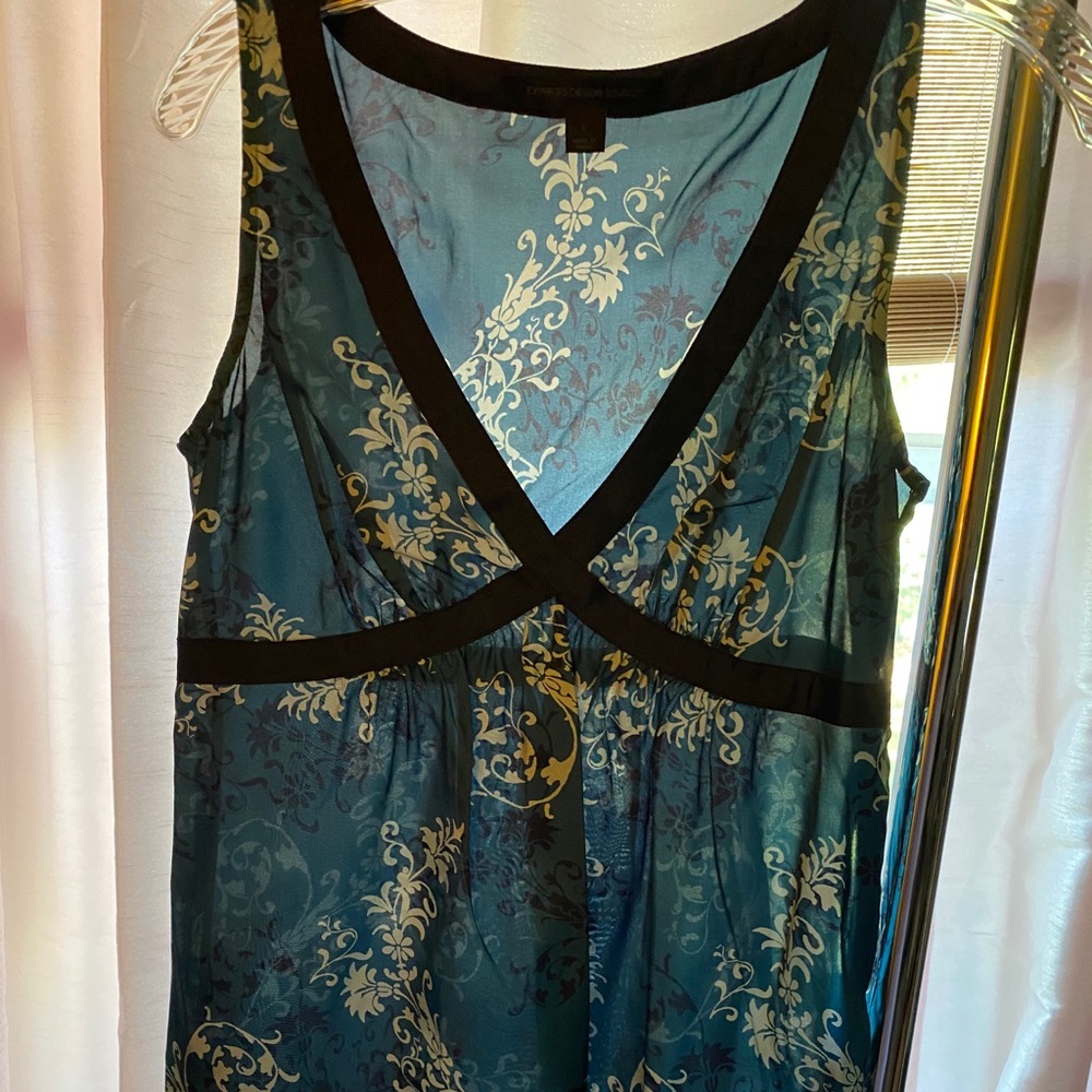 Silky v neck blouse